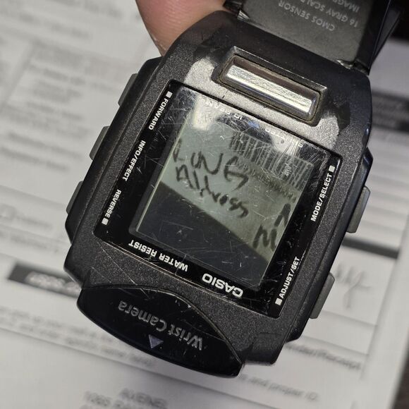 Casio Wrist Camera digital watch WQV-1 and Infrared Reader main image 4